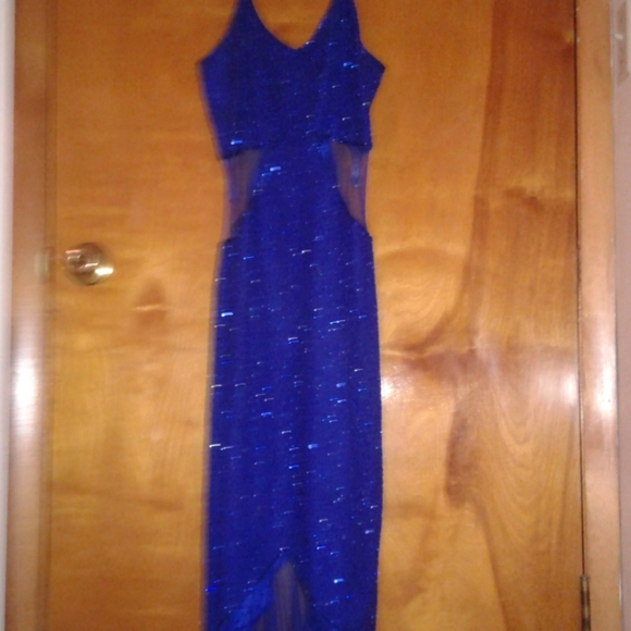 Blue prom dress - Picture 2 of 3